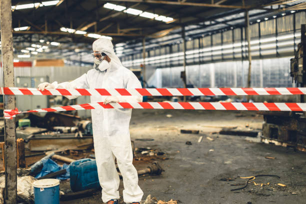 Professional Drug Lab Cleanup technician working in Plantation, FL